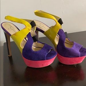 6.5 Jessica Simpson Bendie Platform Heels